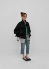 Walkming Two-way High-neck Cotton Jacket
