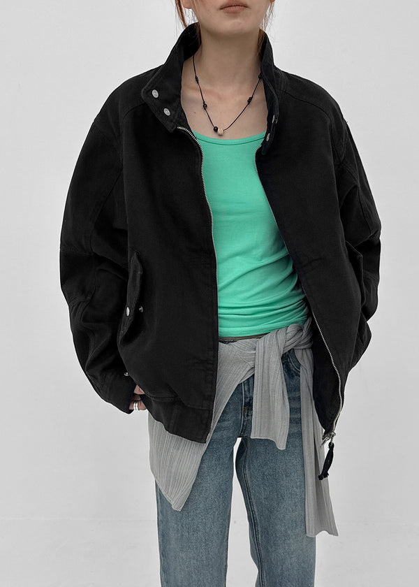 Walkming Two-way High-neck Cotton Jacket