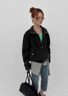Walkming Two-way High-neck Cotton Jacket