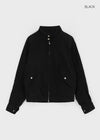 Walkming Two-way High-neck Cotton Jacket
