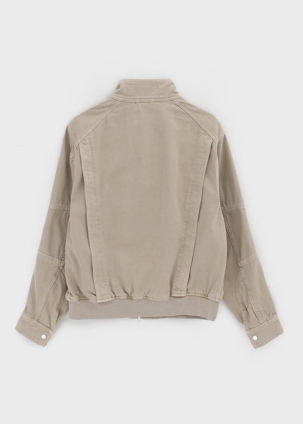 Walkming Two-way High-neck Cotton Jacket