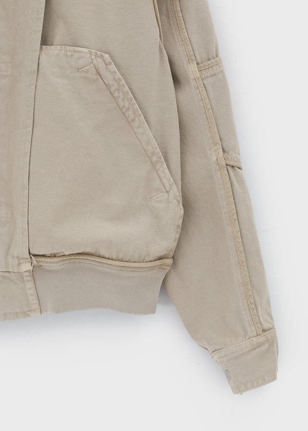 Walkming Two-way High-neck Cotton Jacket