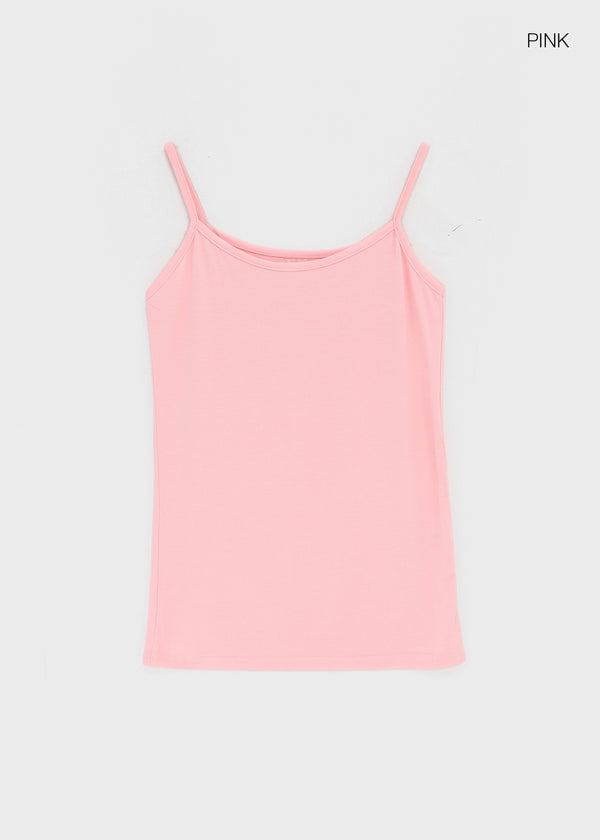Rocating Color Basic Sleeveless Top