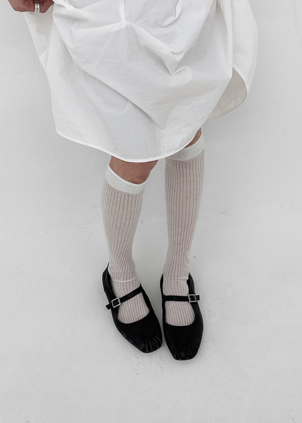 Finmel See-Through Ribbed Socks