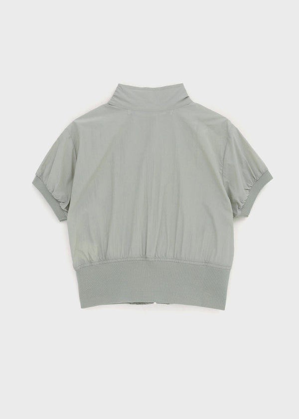 [MADE] Edia Nylon Short-Sleeve Zip-Up