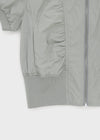 [MADE] Edia Nylon Short-Sleeve Zip-Up