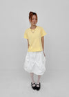 Lemen Color Basic Round Short Sleeve Tee