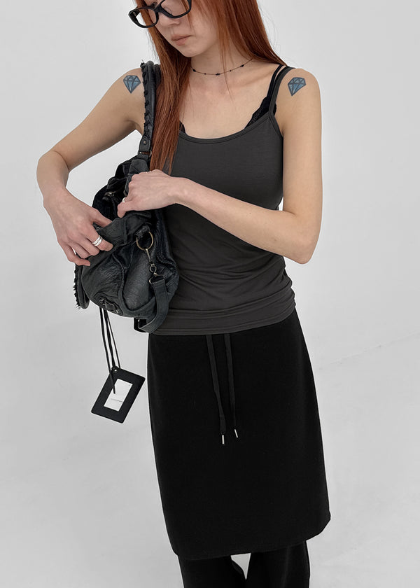 Rocating Color Basic Sleeveless Top