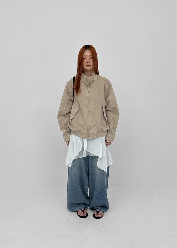 Dibecom Leather Flip-flops Mid-heels