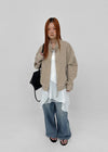 Walkming Two-way High-neck Cotton Jacket