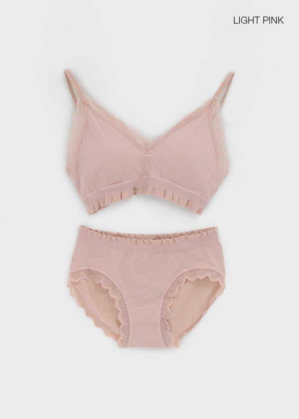 Gelcomang Set - Bra Top, Panties