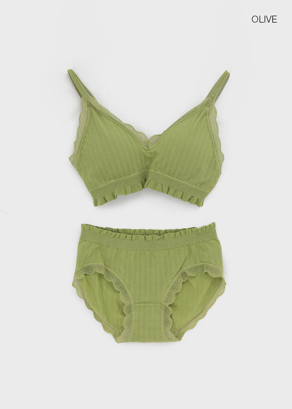 Gelcomang Set - Bra Top, Panties