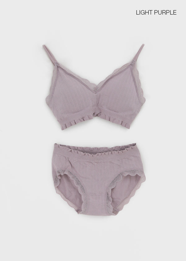 Gelcomang Set - Bra Top, Panties