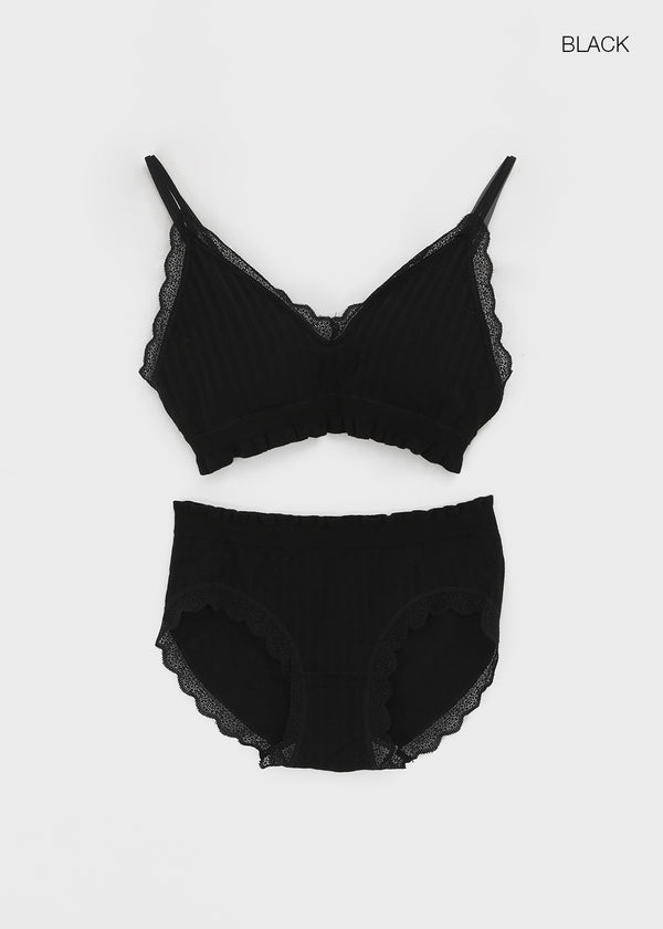 Gelcomang Set - Bra Top, Panties