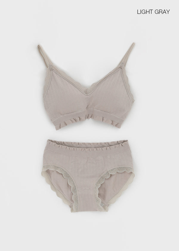 Gelcomang Set - Bra Top, Panties