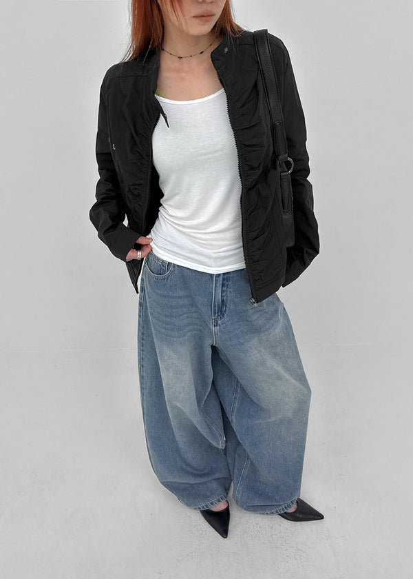 [MADE] Rive Snap Balloon Denim Pants