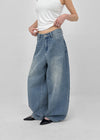[MADE] Rive Snap Balloon Denim Pants