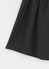 Romroni Strap Shirred Midi Skirt
