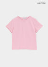 Lemen Color Basic Round Short Sleeve Tee