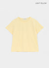 Lemen Color Basic Round Short Sleeve Tee