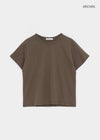 Lemen Color Basic Round Short Sleeve Tee