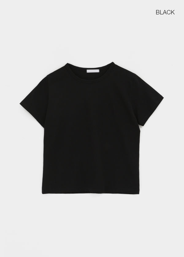 Lemen Color Basic Round Short Sleeve Tee