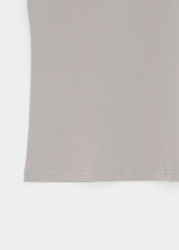 Lemen Color Basic Round Short Sleeve Tee