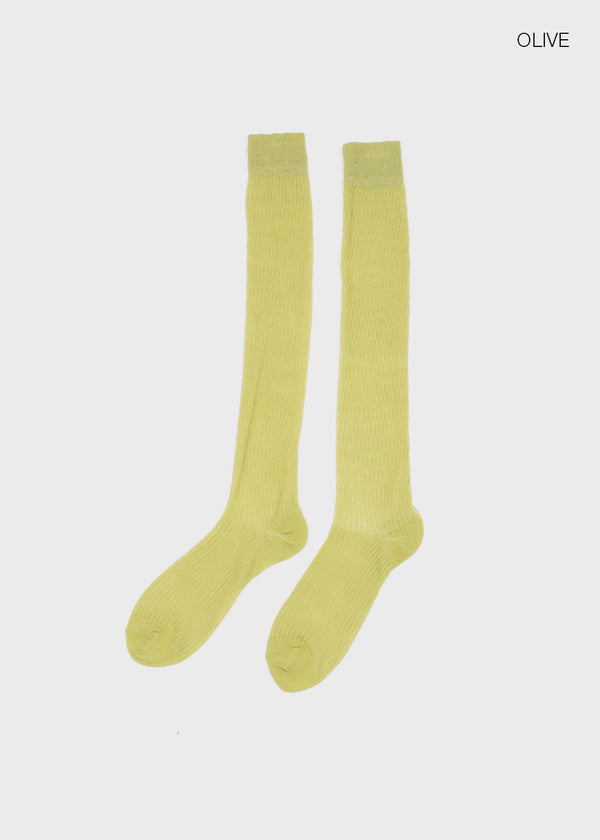 Finmel See-Through Ribbed Socks