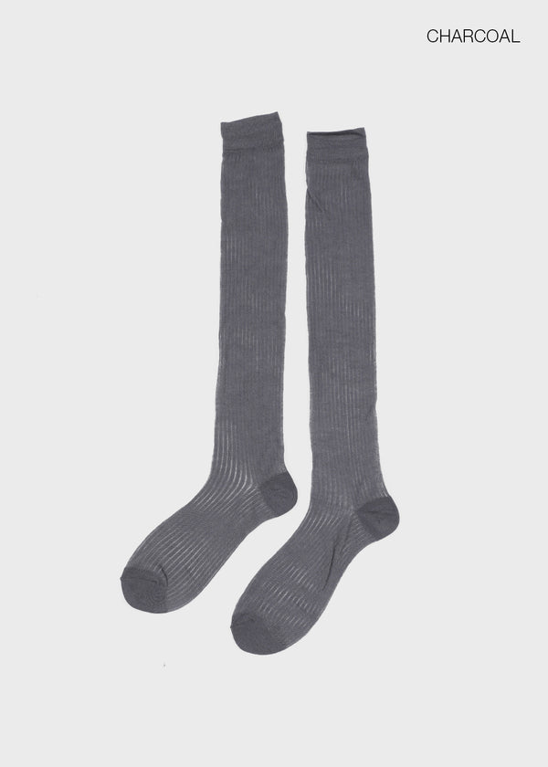 Finmel See-Through Ribbed Socks