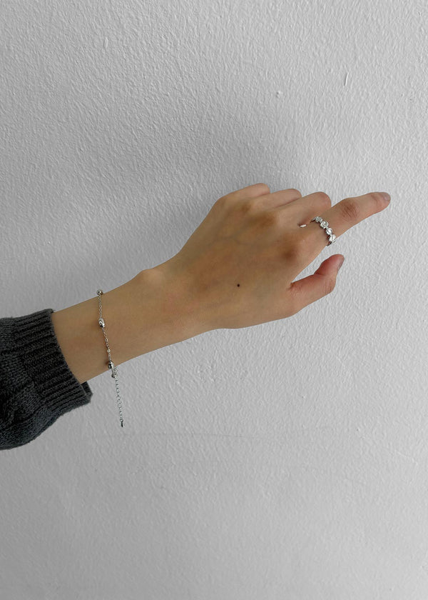 Wet Pony Silver Ball Bracelet