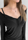 Rento Cross Silver Necklace