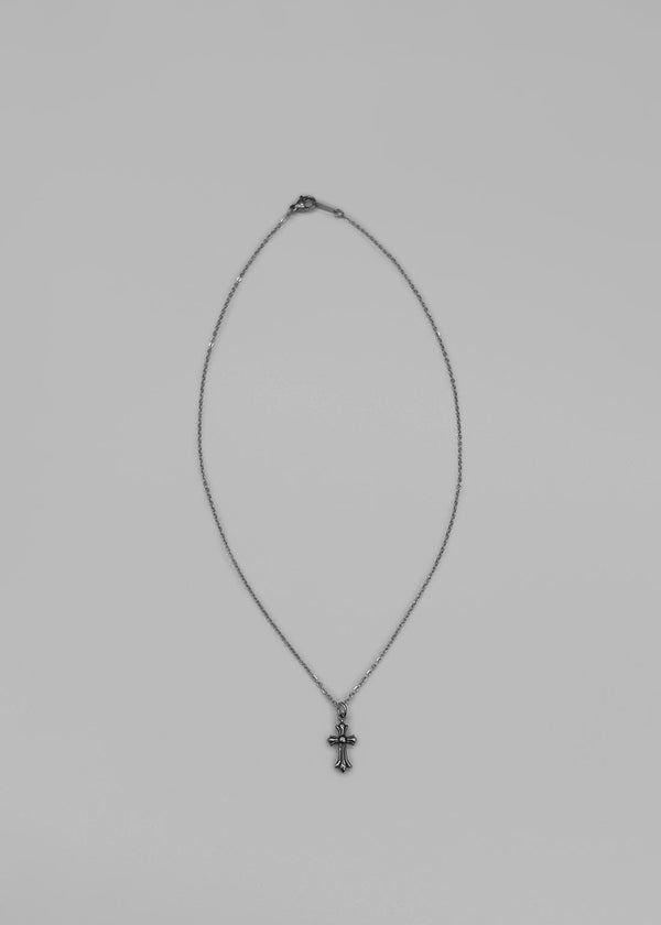Rento Cross Silver Necklace