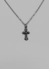 Rento Cross Silver Necklace