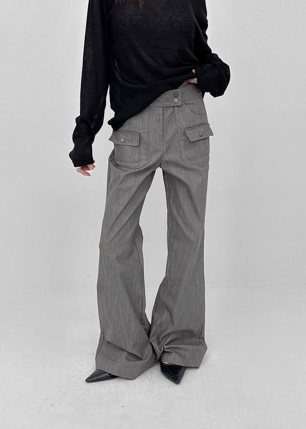 Koshabe Pocket Bootcut Pants