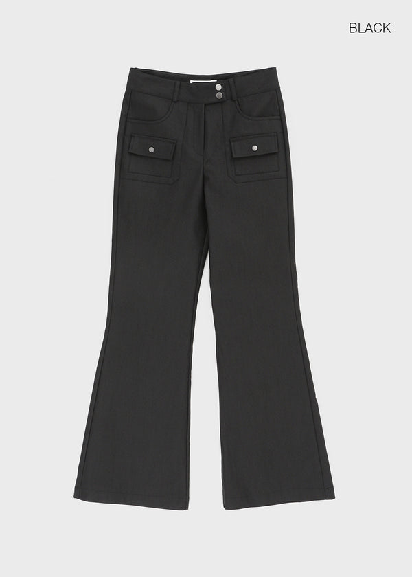 Koshabe Pocket Bootcut Pants
