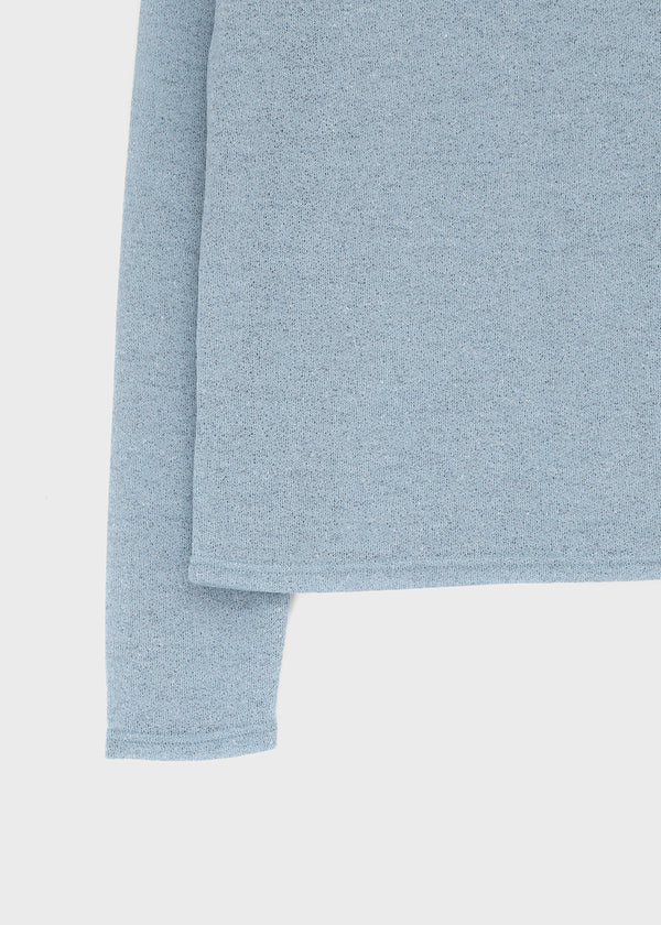 [MADE] Monev Linen Knit Long-Sleeve Tee