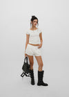 [B-BASIC] Punching Banded Shorts (2 Sizes)