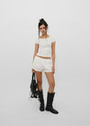 [B-BASIC] Punching Short-Sleeve Tee (2 Sizes)