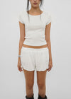 [B-BASIC] Punching Short-Sleeve Tee (2 Sizes)