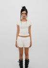 [B-BASIC] Punching Banded Shorts (2 Sizes)