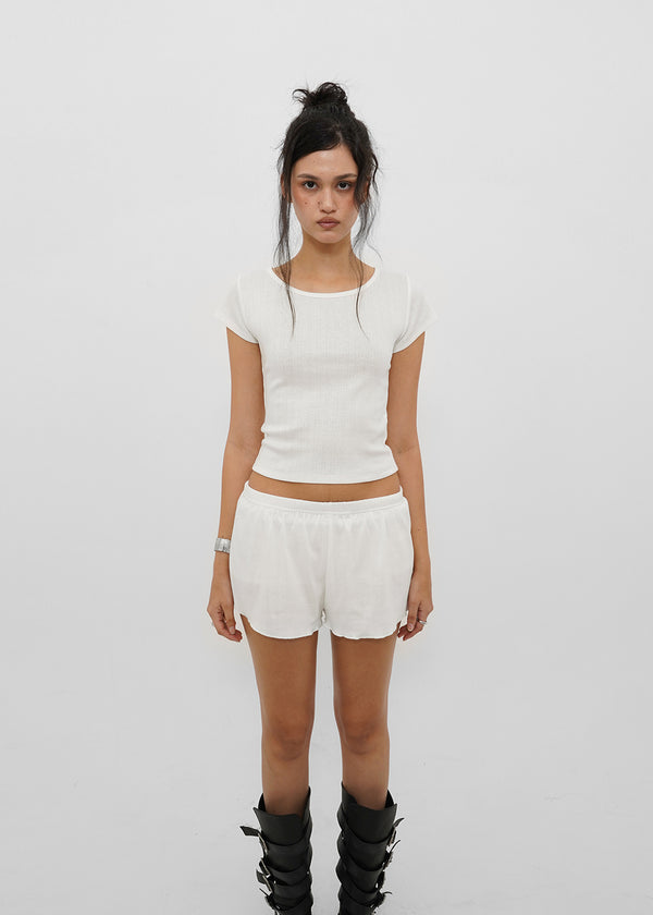 [B-BASIC] Punching Banded Shorts (2 Sizes)