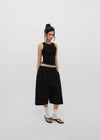 [B-BASIC] Mid-Sweat Cut-Out Bermuda Pants