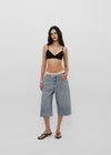[B-DENIM] SUMMER WASHED BERMUDA JEANS 055