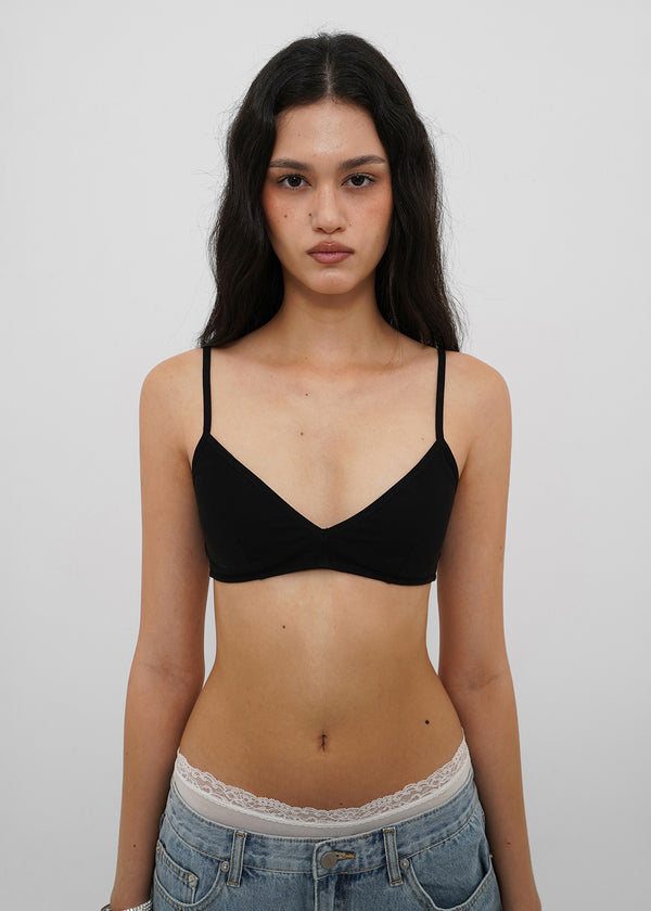 [B-BASIC] Cool Soft Bralette (Built-in Cap)