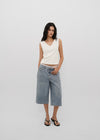 [B-BASIC] Tension Standard V-Neck Sleeveless Top (2 SIZE)