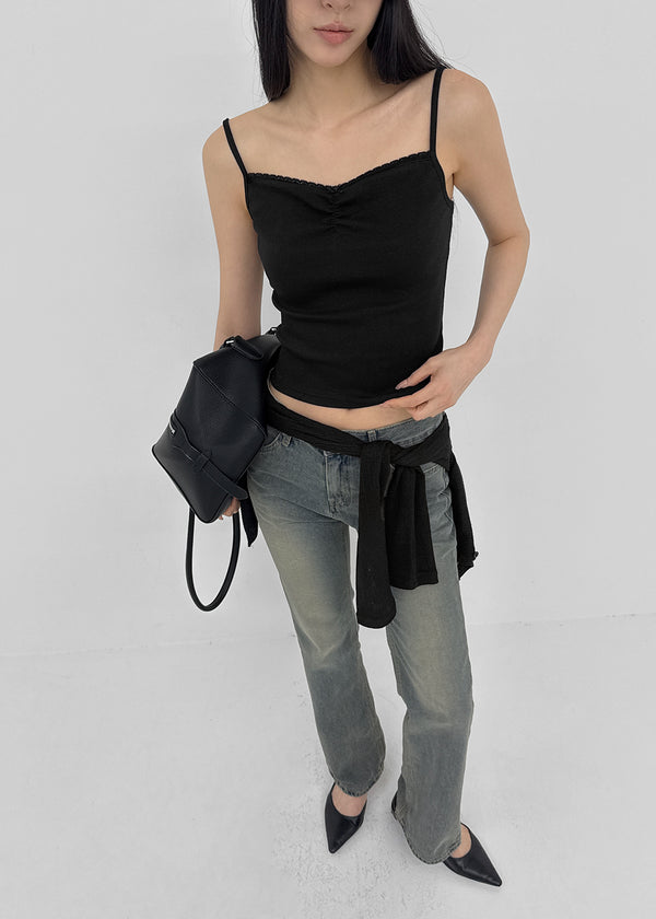 [MADE] Miel Low Slim Bootcut Denim Pants