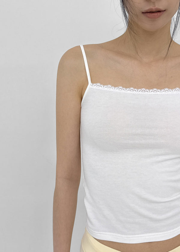 [MADE] Raytil Lace Sleeveless Top