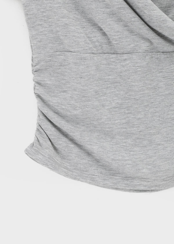 [MADE] Cujes Wrap Cap Sleeve Short Sleeve Top (Set Available)