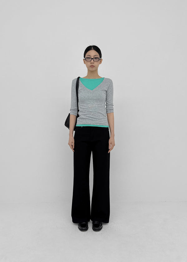 [MADE] Sold Semi Bootcut Cotton Pants (S/S ver.)