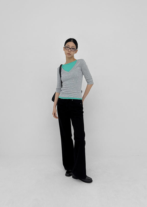Roavo Boat Neck Sleeveless